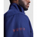 Mono laboral ignífugo con cremallera y cierre velcro 360 g/m2 Roly Blazer color azul marino vista detalle 1