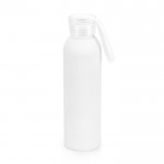 Botella de aluminio antifugas con asa de silicona 660ml Alu Cool color blanco