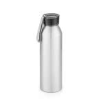 Botella de aluminio antifugas con asa de silicona 660ml Alu Cool color plateado mate