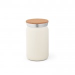 Vaso termo con tapón de corcho  color beige