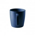 Taza de cerámica de acabado brilante y capacidad de 450ml color azul marino segunda vista