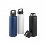 Botella de acero inoxidable 90% reciclado con doble pared 1,2L