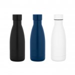 Botella termo de acero inoxidable 93% reciclado antigoteo 400ml varios colores