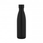 Botella termo de acero inoxidable reciclado con acabado mate 810ml color negro