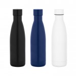 Botella termo de acero inoxidable con tapón antifugas 520ml varios colores
