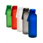 Botella de RPET con acabado mate y tapón antifugas 600ml