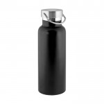 Botella de acero inoxidable parcialmente reciclado de 810ml color negro