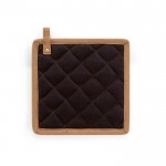 Mango de sartén en lona de algodón con gancho colgador 275 g/m² color negro primera vista