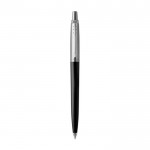 Bolígrafo Parker Jotter reciclado en caja de regalo tinta negra color negro cuarta vista