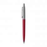 Bolígrafo Parker Jotter reciclado en caja de regalo tinta negra color rojo segunda vista