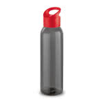 Elegante botella corporativa de 600ml color rojo