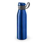 Botella de aluminio con tapón original 650ml color azul