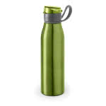 Botella de aluminio con tapón original 650ml color verde claro