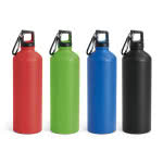 Botellas de diseño con mosquetón 750ml color verde claro vista productos
