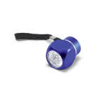 La linterna personalizada más pequeña color azul