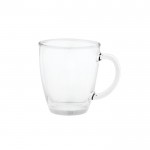 taza de vidrio merchandising