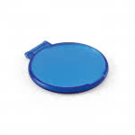 Espejo de bolsillo barato para regalar color azul claro