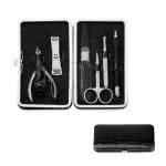 Kit de manicura de 6 accesorios color negro vista colores