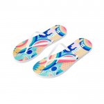 Chanclas con suela personalizable en sublimación talla 36-39 color blanco imagen con logo