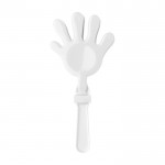 Mano aplaudidora de plástico en distintos colores ideal para animación color blanco primera vista