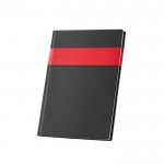 Agenda con logo B5 color rojo