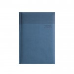 Agenda personalizada 2025 con estampado color azul