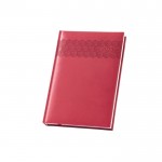 Agenda personalizada 2023 con estampado color rojo