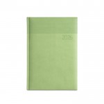 Agenda personalizada 2026 con estampado color verde