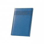 Agendas estampadas personalizadas color azul
