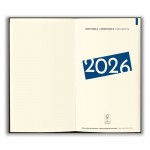 Agenda corporativa tapas de corcho color natural vista cuarta