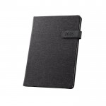 Agenda eco personalizada 2025 color negro