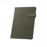 Agenda eco personalizada 2025 color gris oscuro