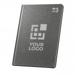 Agenda con logo y piel reciclada 2023