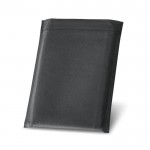 Funda agenda reciclada de dos colores con logotipo