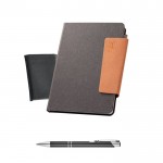 Agenda de piel reciclada con cierre magnético y planifación semanal B5 varios colores