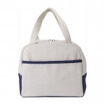 Bolsa isotérmica de algodón con forro interior 280 g/m2 color blanco roto primera vista