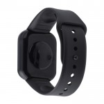 Smartwatch inalámbrico multifunción con pulsera ajustable y USB color negro octava vista