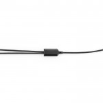 Cable USB 6 en 1 ultrarrápido de aluminio y PET reciclado versátil color negro primera vista