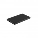 Powerbank magnético plegable de ABS 3 en 1 que sirve para soporte color negro