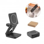 Cargador magnético plegable de ABS 3 en 1 que sirve para soporte varios colores