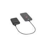 Batería externa con nivel de carga y diferentes puertos 8.000 mAh color negro segunda vista