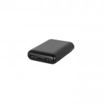 Batería externa con nivel de carga y diferentes puertos 8.000 mAh color negro