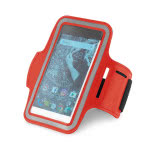 Brazalete móvil personalizado rojo