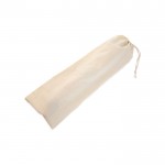 Bolsa de algodón para pan 105 g/m2 color natural
