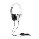 Auriculares plegables para publicidad color blanco tercera vista