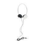 Auriculares finos a color para publicidad color blanco