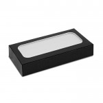 Powerbank portátil de aluminio con linterna LED 7.200 mAh color plateado mate en caja