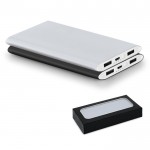 Powerbank portátil de aluminio con linterna LED 7.200 mAh varios colores