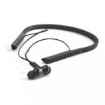 Auriculares con soporte para cuello color negro con impresión