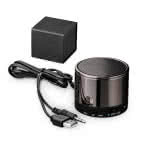Minialtavoces bluetooth de metal color titanio vista colores